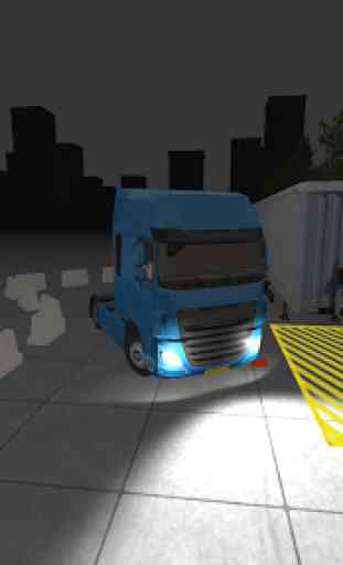 Night Truck Parking 3D 4