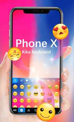 Nuovo tema Phone X per Tastiera 1