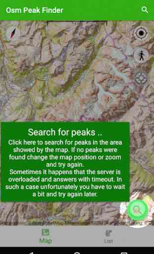OSM Peak Finder 1