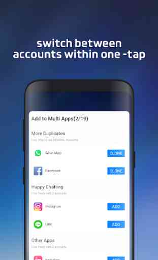 Parallel App - Account multipli e app parallela 2