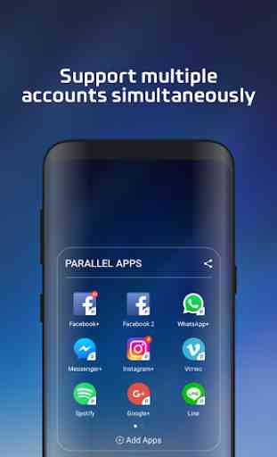 Parallel App - Account multipli e app parallela 3