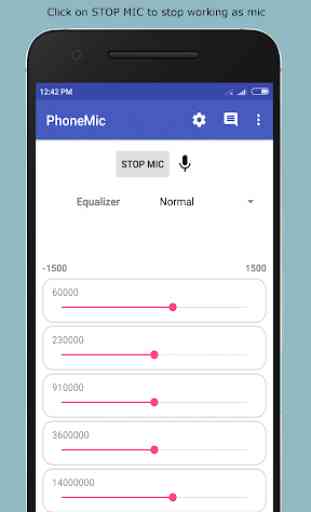 Phone Mic - Use Phone as Mic for Loudspeakers 3