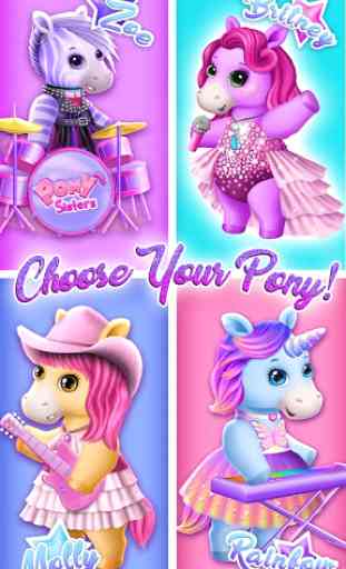Pony Sisters Pop Music Band - Play, Sing & Design 2