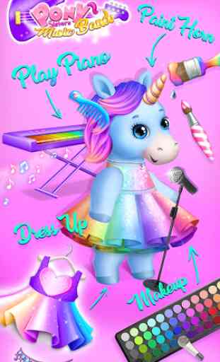 Pony Sisters Pop Music Band - Play, Sing & Design 4