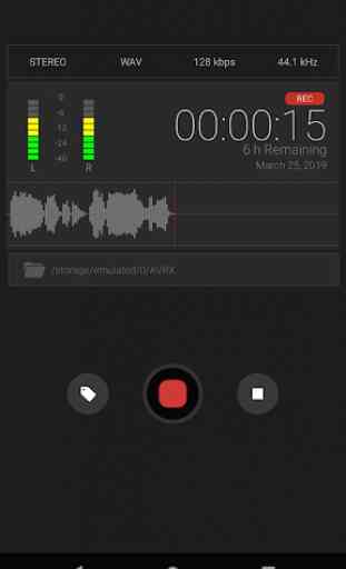 Registratore vocale - Awesome voice recorder X 1