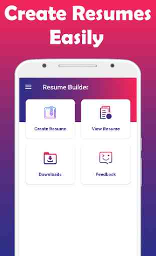 Resume Builder Free CV Maker App 1