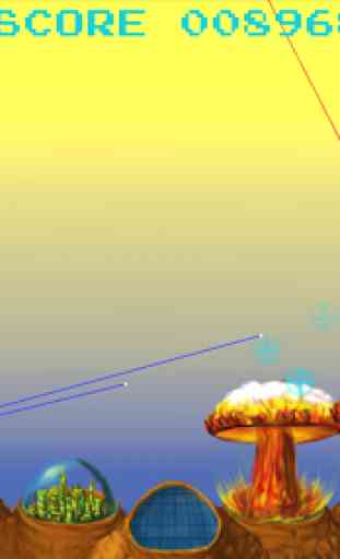 Retro Missile Command Arcade 4