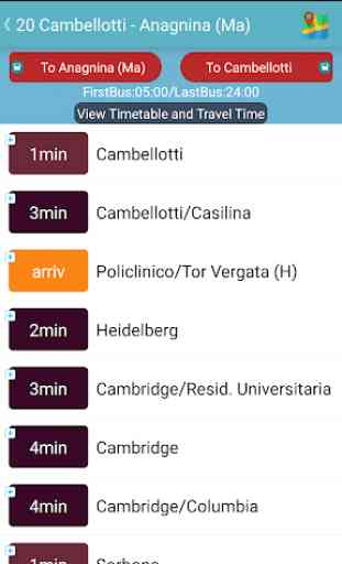 Rome Bus Realtime Tracker 3