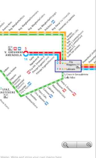 Rome Metro, Train, Bus, Tour Map Offline 4