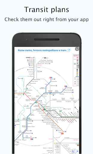 Rome Transport- Offline ATAC departures fare maps 2