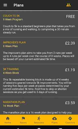 RunPlan: Training Plans | Running 5k to Marathon 4