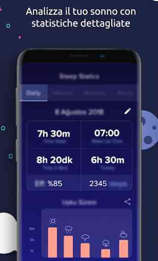 Sleeptic:Sleep Track e Smart Alarm Clock 2