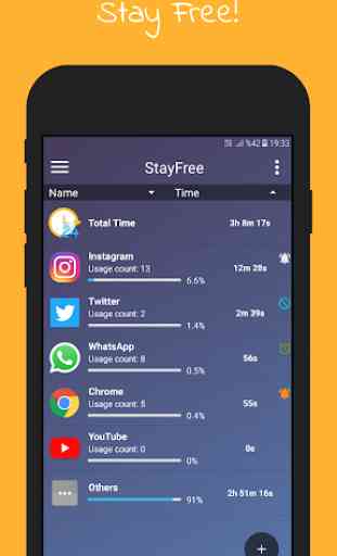 StayFree - Phone Usage Tracker & Overuse Reminder 1