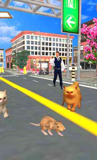 Stray Mouse Family Simulator: City Survival 3