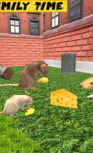 Stray Mouse Family Simulator: City Survival 4