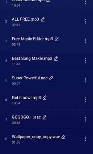 Super Sound -Editor musicale gratuito e Song Maker 4