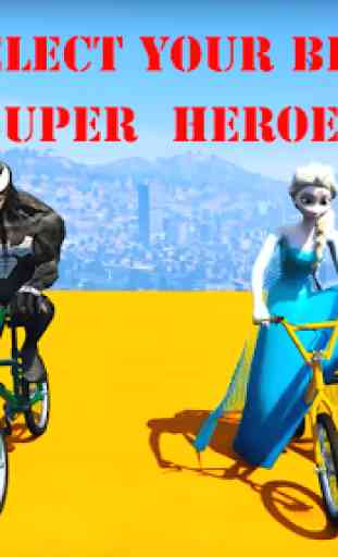 Superheroes Bmx Tricky Racing Games 1