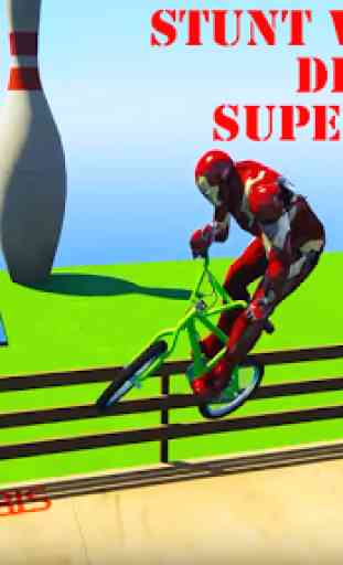 Superheroes Bmx Tricky Racing Games 4