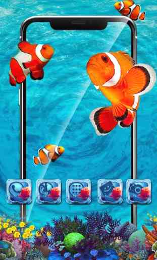 Tema 3d Acquario di Nemo 1