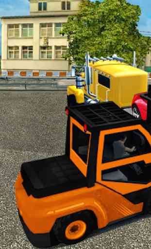 trasporto auto con escavatore: simulatore carrelli 1