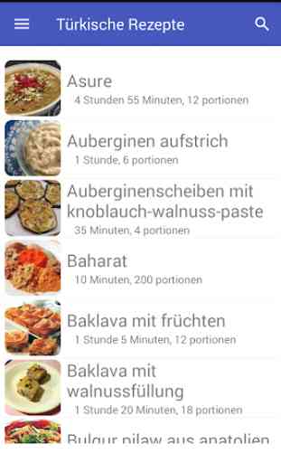 Türkische rezepte app in Deutsch kostenlos offline 1