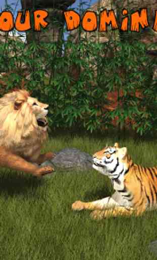 Ultimate Lion Vs Tiger: Wild Jungle Adventure 1