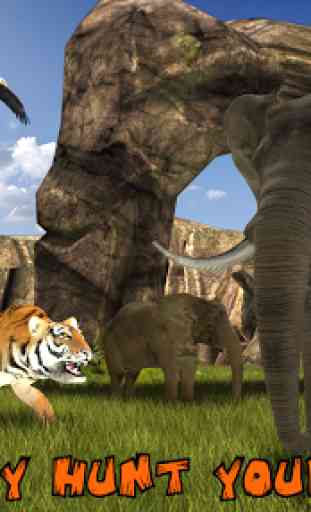 Ultimate Lion Vs Tiger: Wild Jungle Adventure 2