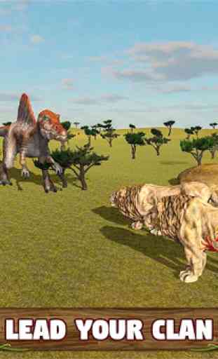 ultimo leone contro dinosauro: avventura selvaggia 1
