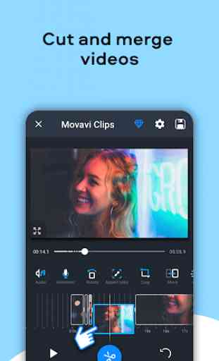 Video Editor Movavi Clips 3