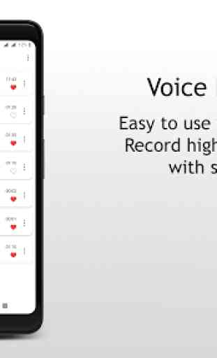 Voice Recorder - Record in MP3, Wav & M4A 1