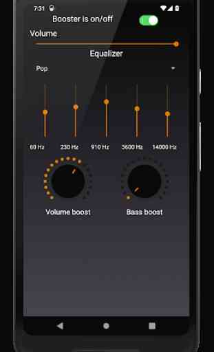Volume Booster for Headphones with Equalizer 3