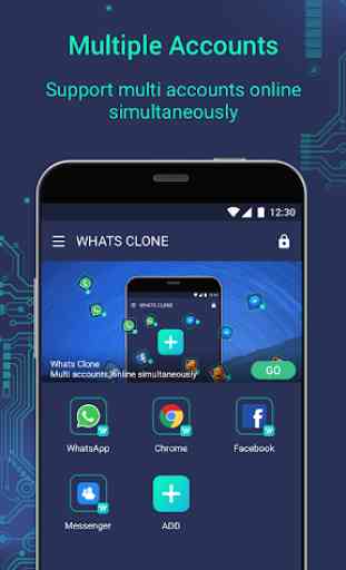 Whats Clone App - Multiple accounts for WhatsApp 1