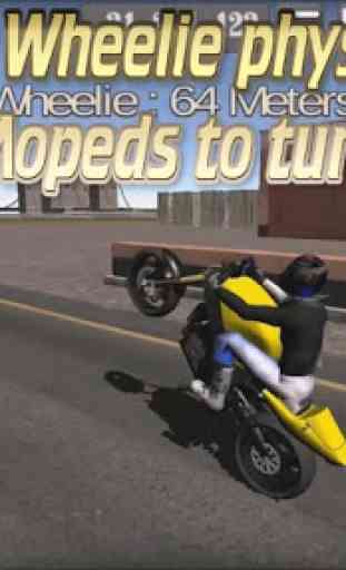 Wheelie King 3D - Realistic free  motorbike racing 1