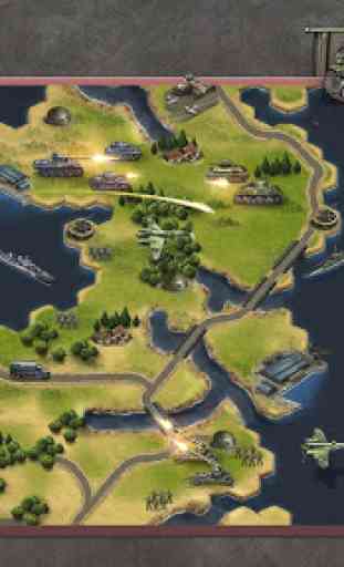 WW2: Strategy Commander Conquer Frontline 4