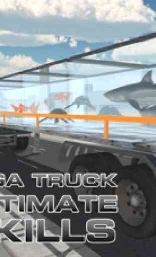 camion trasportatore 3D mare animale - Ultimate Driving & parcheggio simulatore del gioco 4