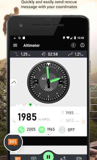 Altimeter - Mountain GPS Tracker 3