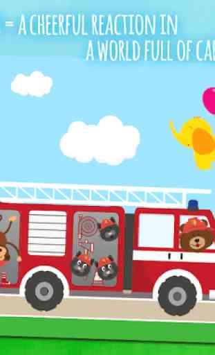 Animals Cars - kids game for toddlers from 1 year 1