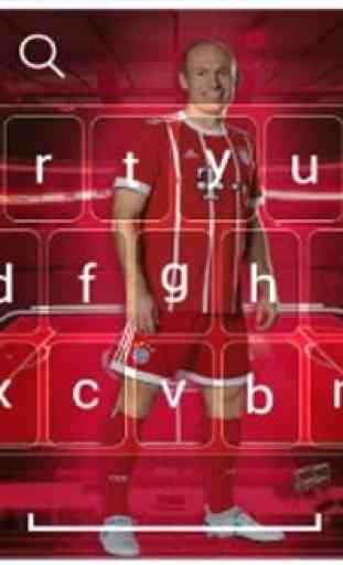 Arjen Robben Theme Keyboard 2