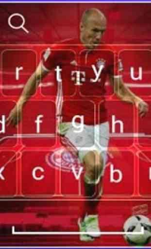 Arjen Robben Theme Keyboard 3
