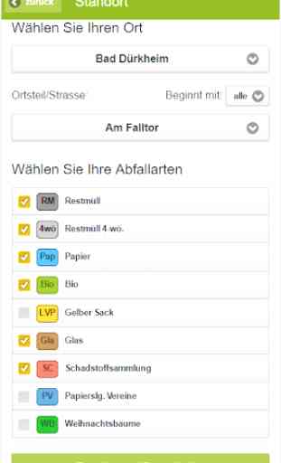 AWB Bad Dürkheim Abfall-App 2
