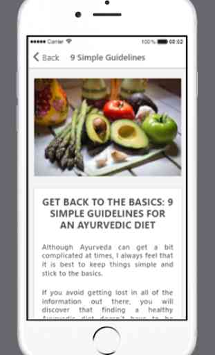 Ayurvedic Diet Guide 3