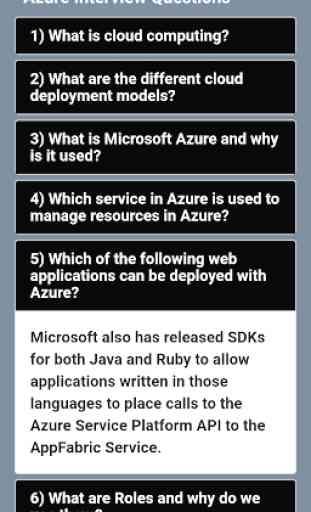Azure Interview Questions 3
