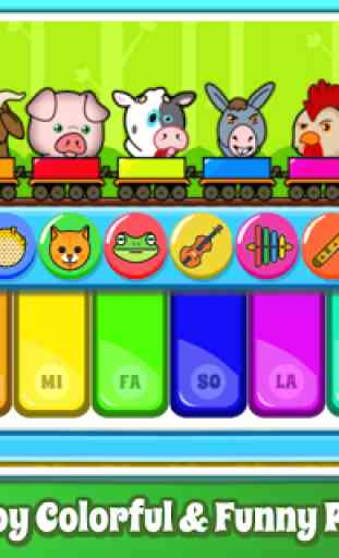 Baby Piano Games & Music for Kids & Toddlers Free 2