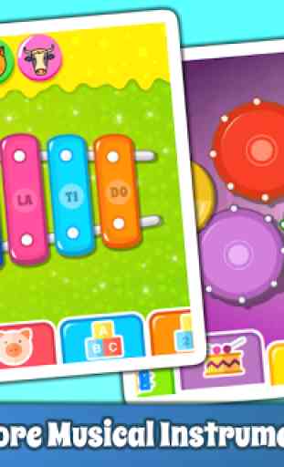 Baby Piano Games & Music for Kids & Toddlers Free 3