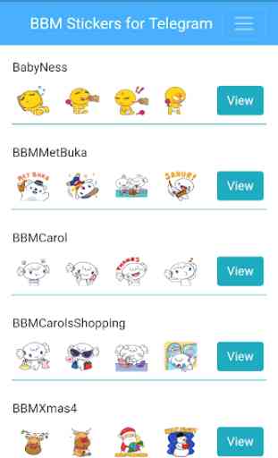BBM Stickers for Telegram totally free. 3