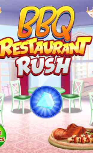 BBQ restaurant rush: griglia cucinare gastronomico 3