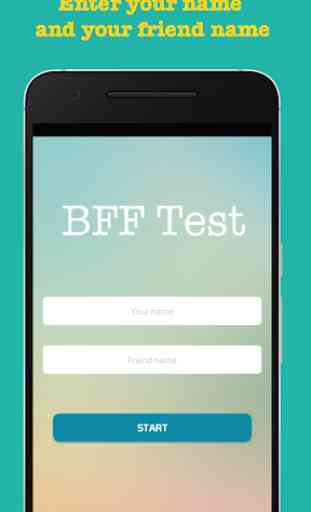 BFF Friendship Test 1