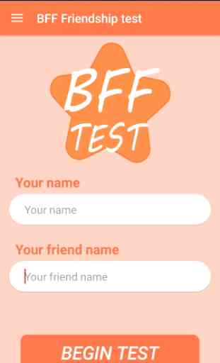 BFF Friendship test 1
