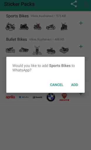 Bike Stickers for Whatsapp 4