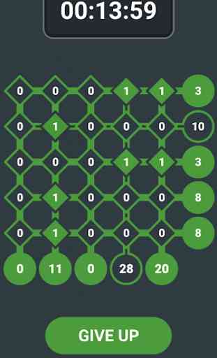 Binary Grid - Brain Math Game 2